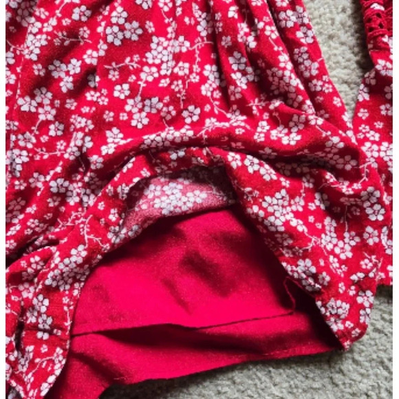 Hollister Bell Sleeve Romper in Red Lyst - Picture 9 of 9